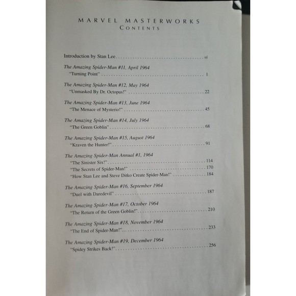 Marvel Masterworks Amazing Spider Man Volume 2
11-19 Stan Lee
2011 paperback - Picture 10 of 10